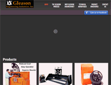 Tablet Screenshot of gleasonengineering.com